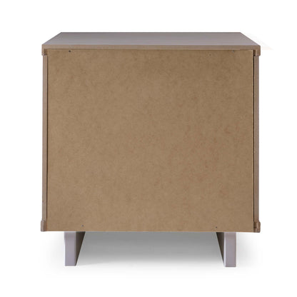 Manhattan Comfort 3-Piece Granville Dresser Set - Tall Narrow, Double Dresser, and Nightstand