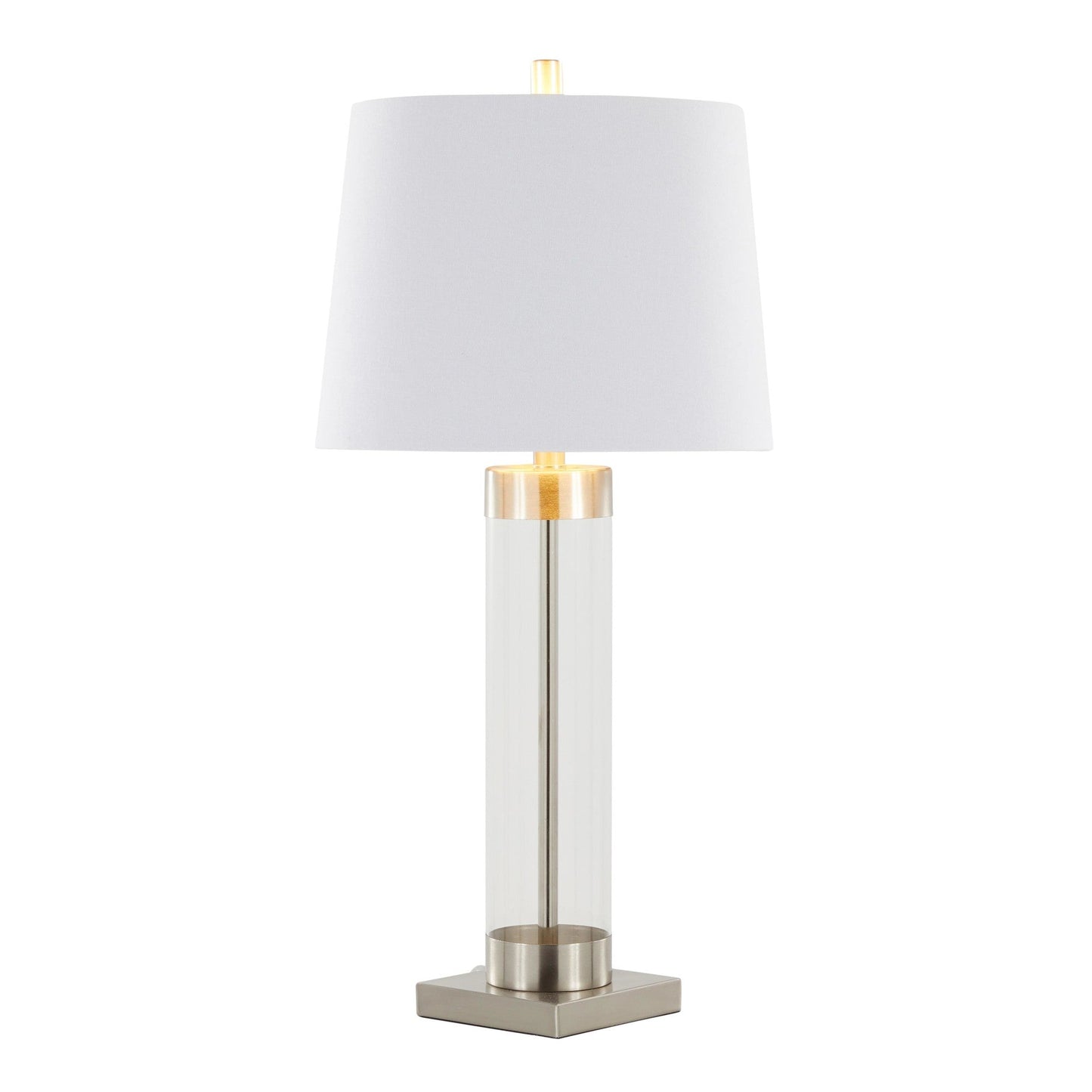 Lumisource Glacier 30" Glass Table Lamp - Set of 2