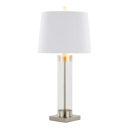 Lumisource Glacier 30" Glass Table Lamp - Set of 2