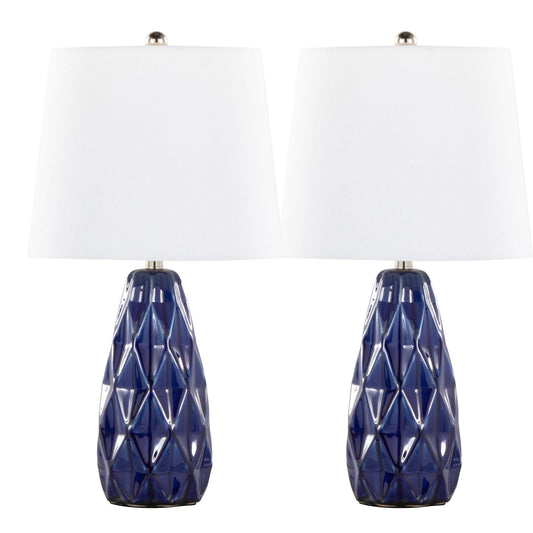 Majestic Office Furniture 20" Ceramic Accent Lamp - Set of 2