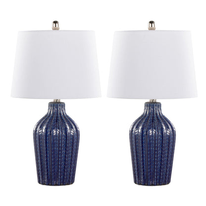 Majestic Office Furniture 23" Ceramic Table Lamp - Set of 2