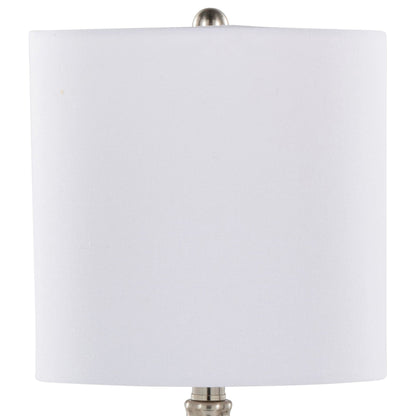 Majestic Office Furniture 20" Glass Accent Lamp - Set of 2