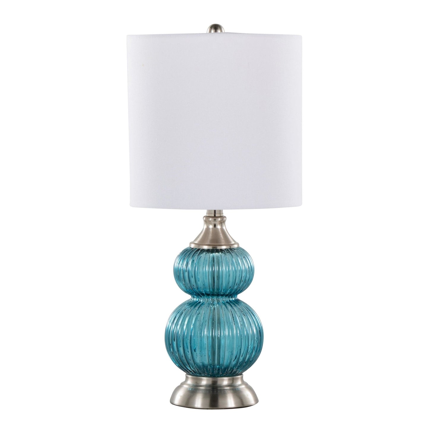 Majestic Office Furniture 20" Glass Accent Lamp - Set of 2