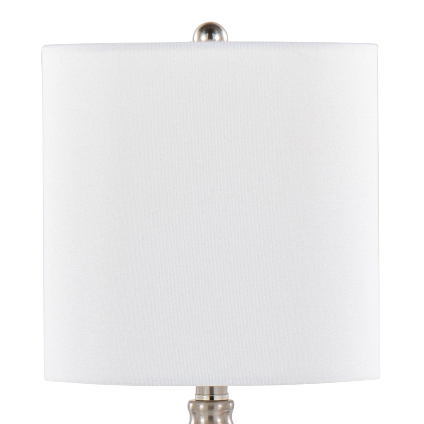 Majestic Office Furniture 20" Glass Accent Lamp - Set of 2