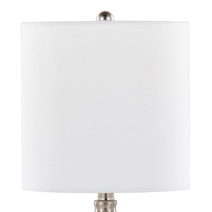 Majestic Office Furniture 20" Glass Accent Lamp - Set of 2