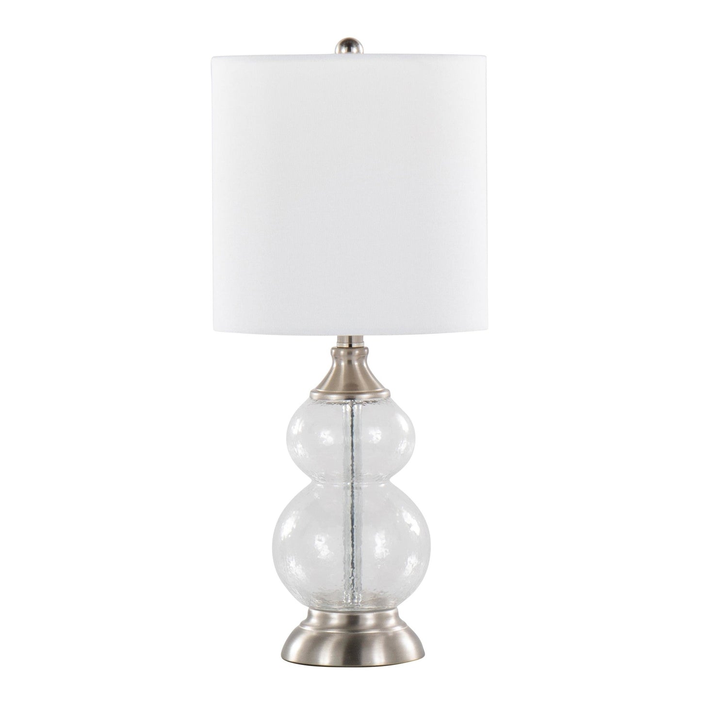 Majestic Office Furniture 20" Glass Accent Lamp - Set of 2