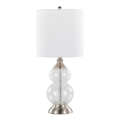 Majestic Office Furniture 20" Glass Accent Lamp - Set of 2
