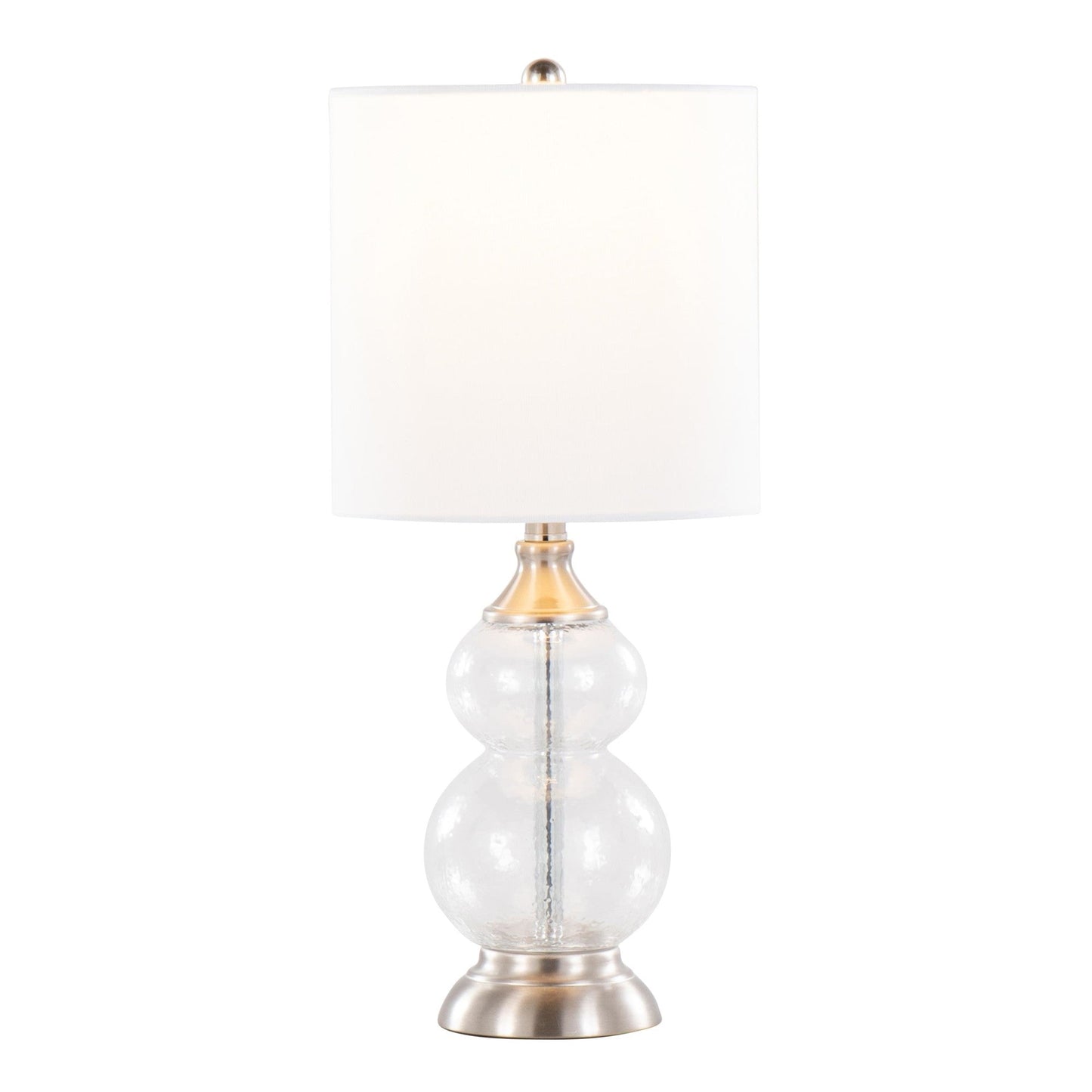Majestic Office Furniture 20" Glass Accent Lamp - Set of 2