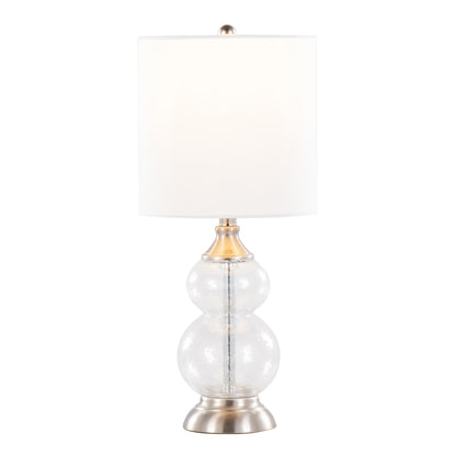 Majestic Office Furniture 20" Glass Accent Lamp - Set of 2