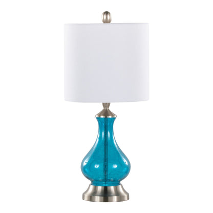 Lumisource Jasmine 22" Glass Accent Lamp