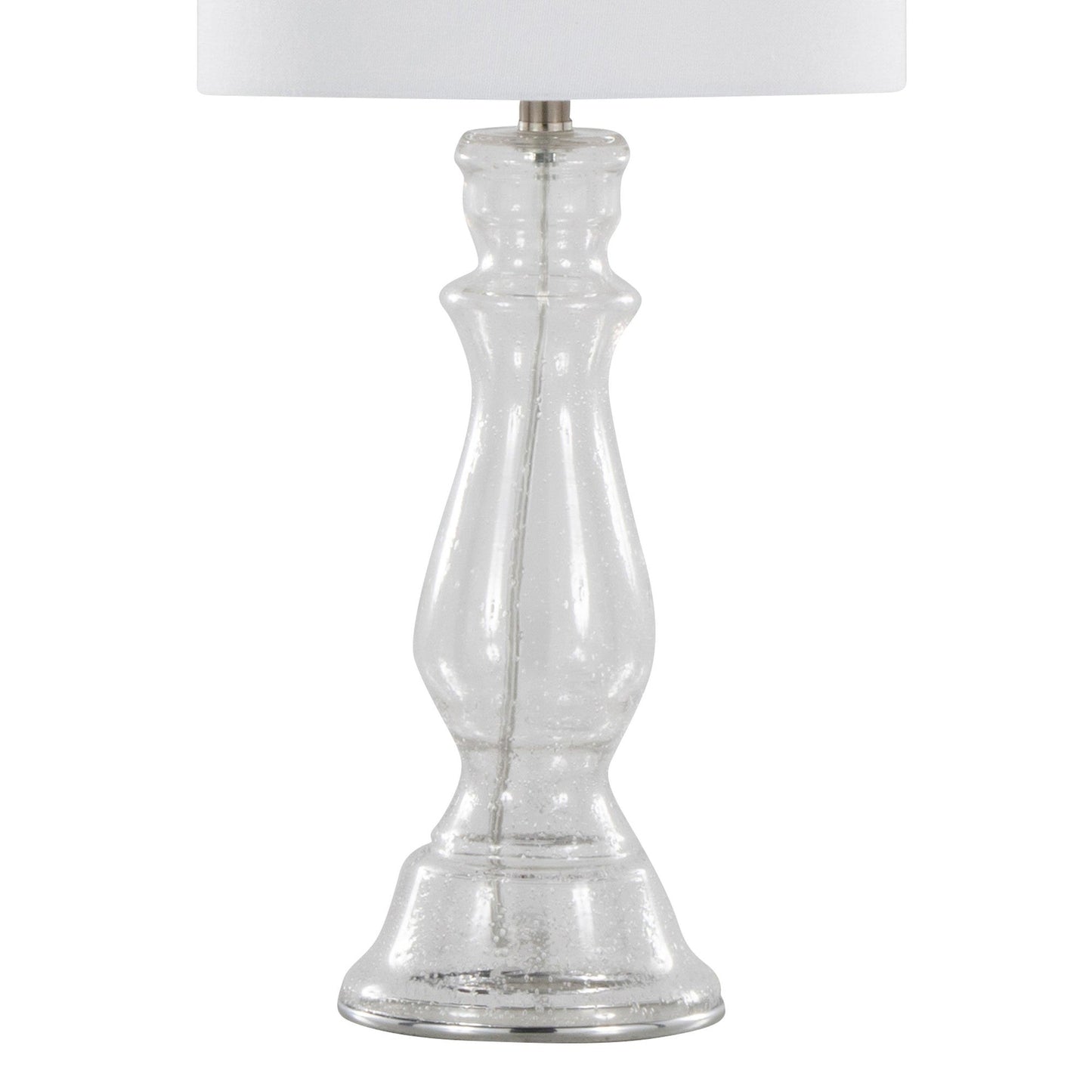 Majestic Office Furniture 24" Glass Table Lamp - Set of 2
