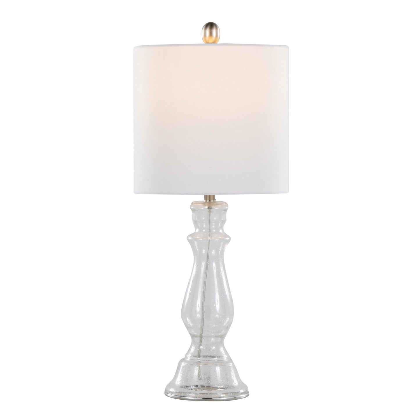 Majestic Office Furniture 24" Glass Table Lamp - Set of 2