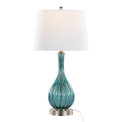 Majestic Office Furniture 27" Glass Table Lamp - Set of 2