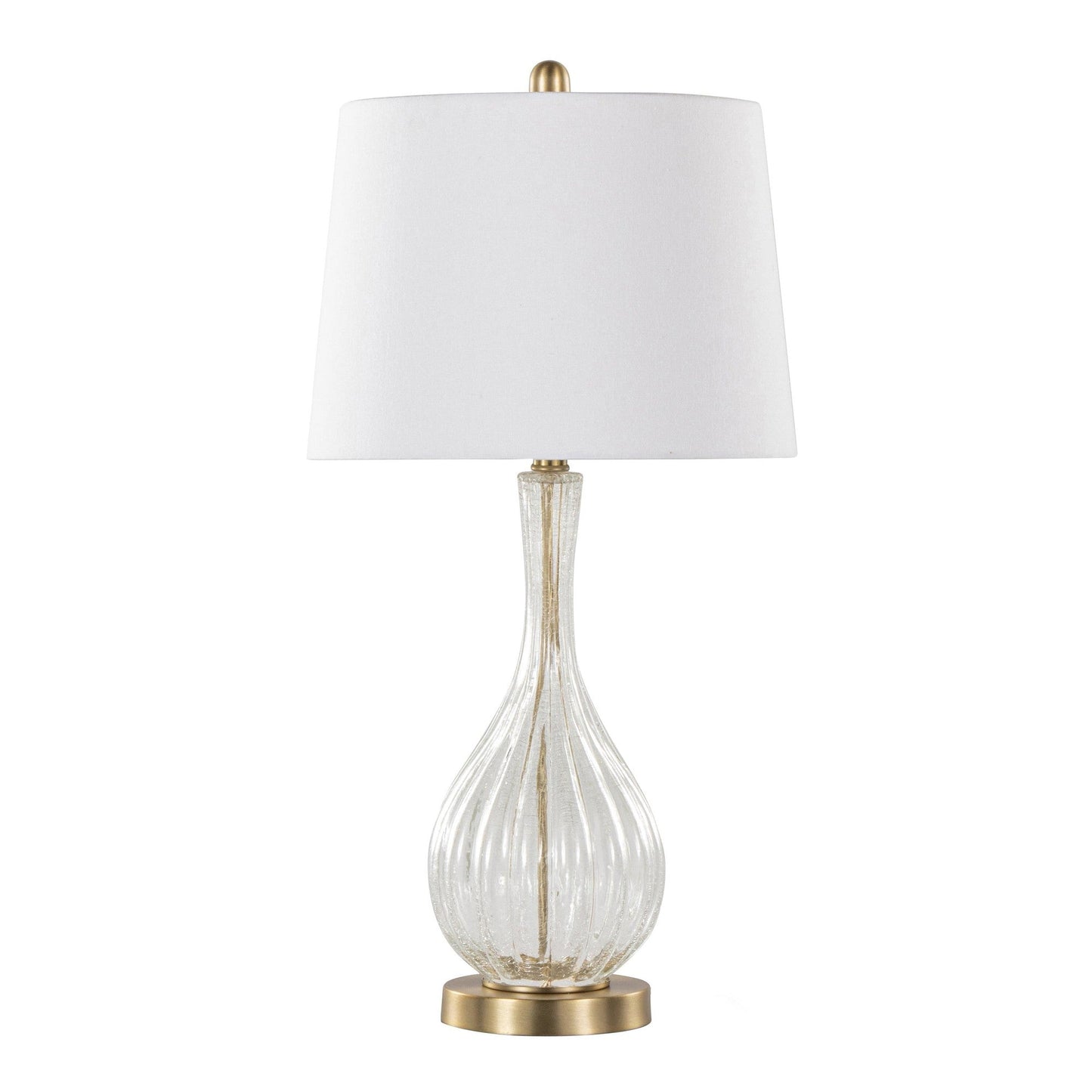 Majestic Office Furniture 27" Glass Table Lamp - Set of 2