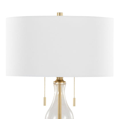 Lumisource Rook 30" Metal Table Lamp - Set of 2