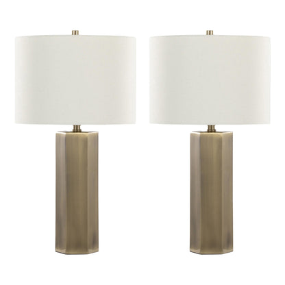 Majestic Office Furniture 26" Metal Table Lamp - Set of 2