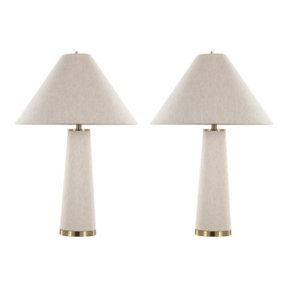 Majestic Office Furniture 28" Metal Table Lamp - Set of 2
