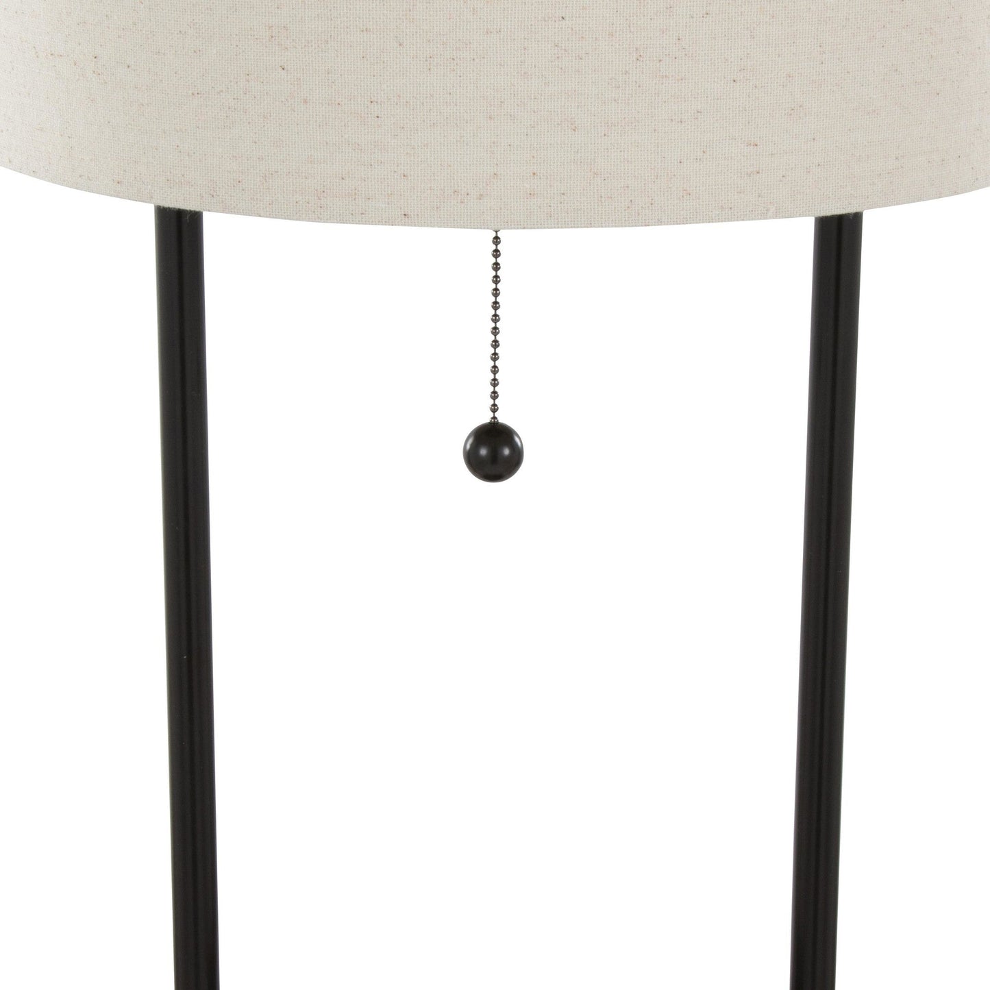 Majestic Office Furniture 28" Metal Table Lamp with Wireless Charging - Set of 2