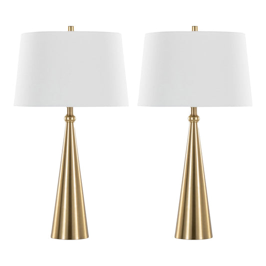 Majestic Office Furniture 30" Metal Table Lamp - Set of 2