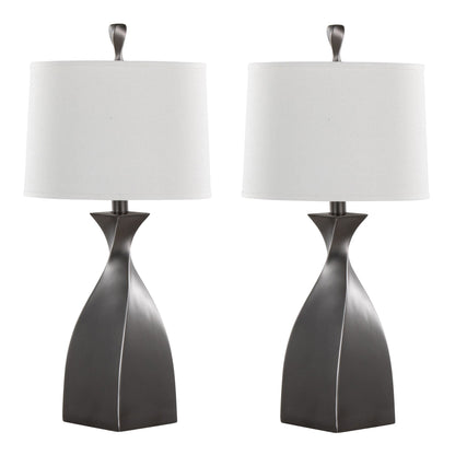 Majestic Office Furniture 30" Polyresin Table Lamp - Set of 2