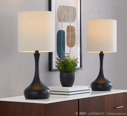 Majestic Office Furniture 24" Metal Table Lamp - Set of 2
