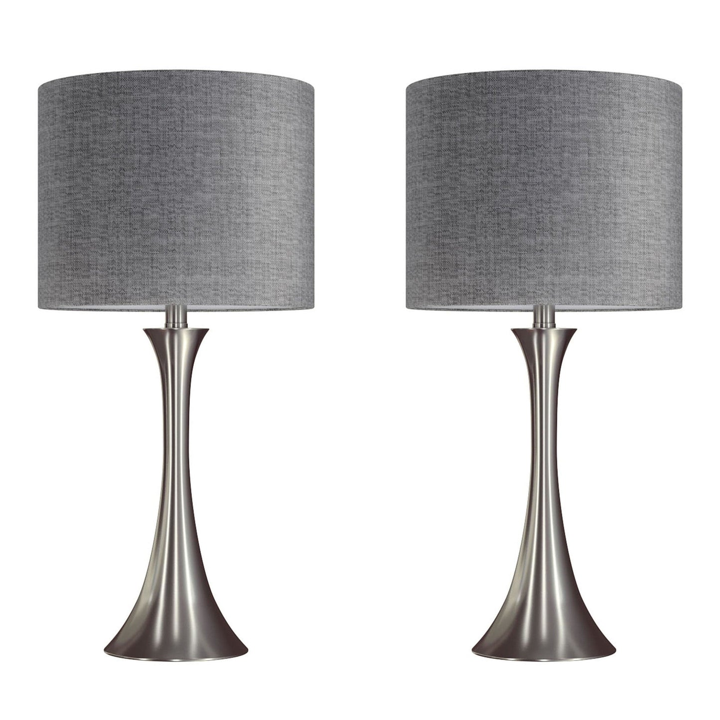 Majestic Office Furniture 24" Metal Table Lamp - Set of 2