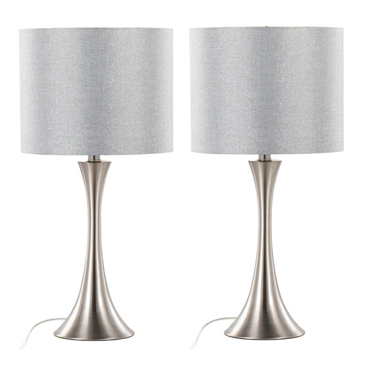 Majestic Office Furniture 24" Metal Table Lamp - Set of 2