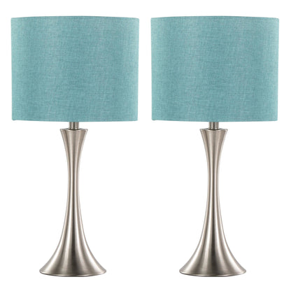 Majestic Office Furniture 24" Metal Table Lamp - Set of 2