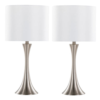 Majestic Office Furniture 24" Metal Table Lamp - Set of 2
