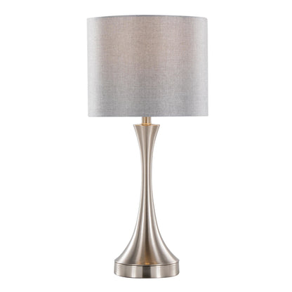 Majestic Office Furniture 25" Metal Table Lamp with Usb - Set of 2