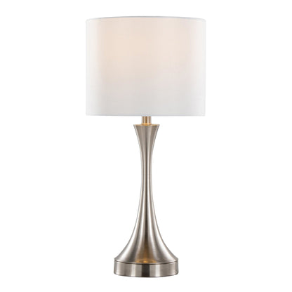 Majestic Office Furniture 25" Metal Table Lamp with Usb - Set of 2
