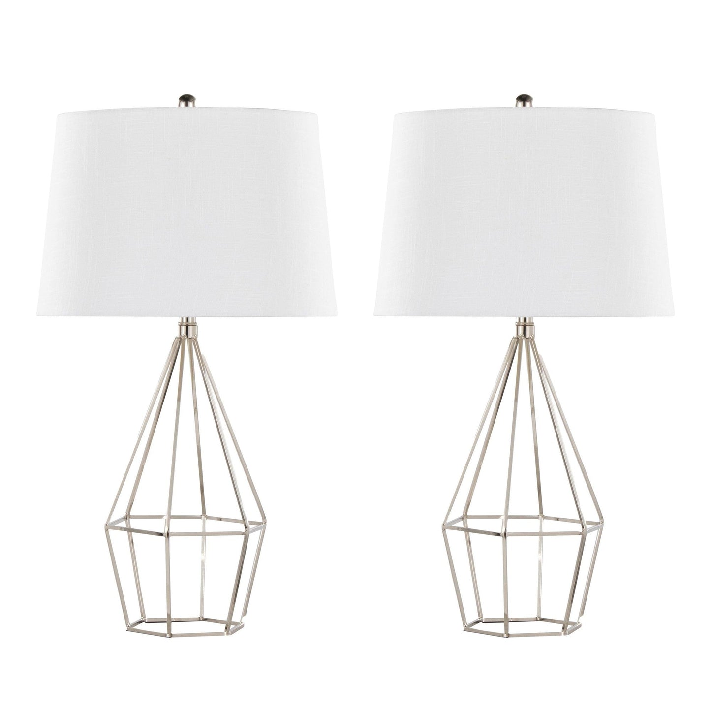 Majestic Office Furniture 27" Metal Table Lamp - Set of 2