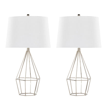 Majestic Office Furniture 27" Metal Table Lamp - Set of 2