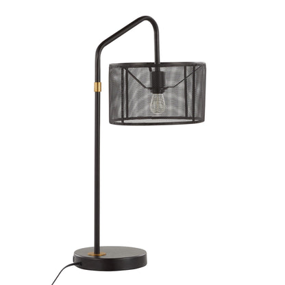 Majestic Office Furniture Mesh 27" Metal Task Lamp with Usb - Set of 2