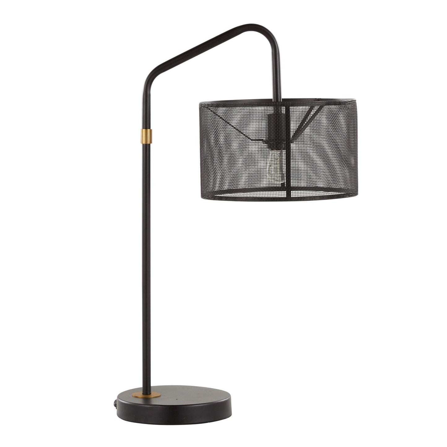 Majestic Office Furniture Mesh 27" Metal Task Lamp with Usb - Set of 2