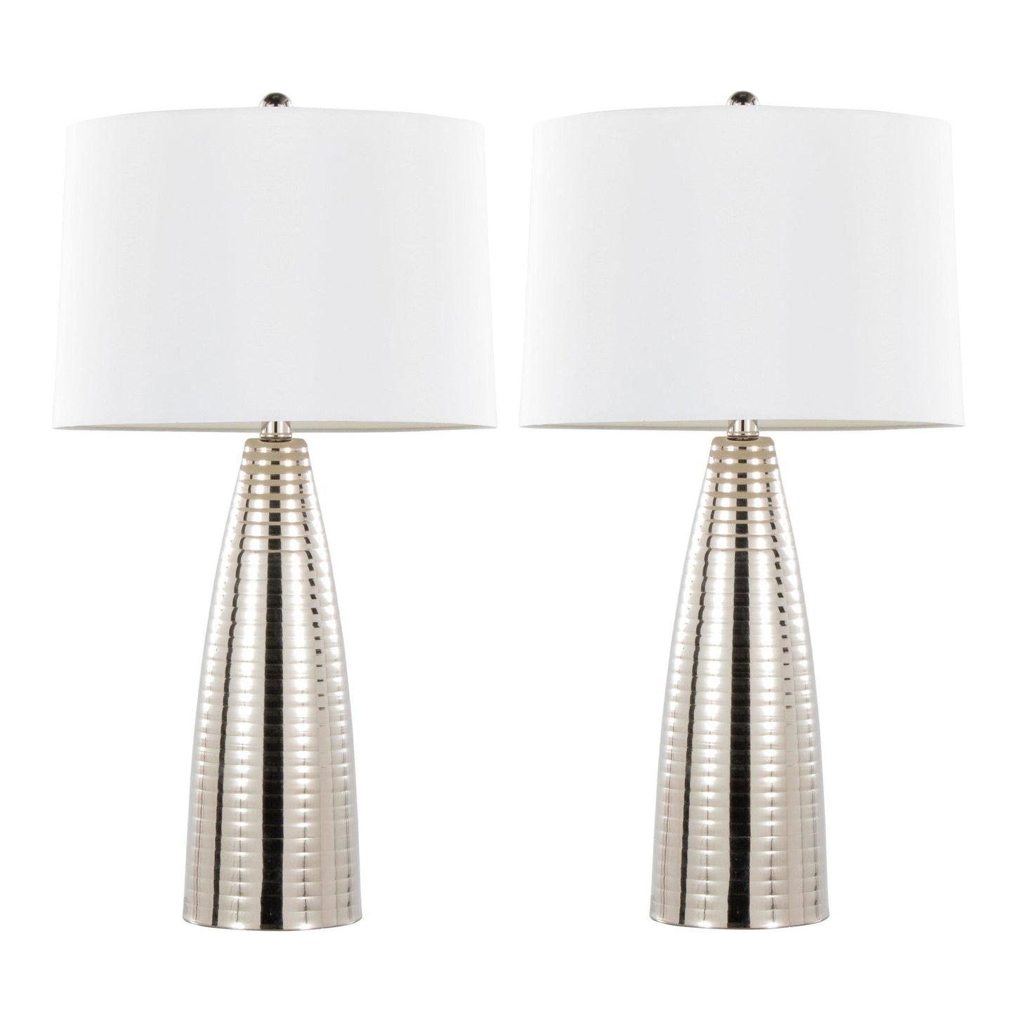 Majestic Office Furniture 27" Metal Table Lamp - Set of 2