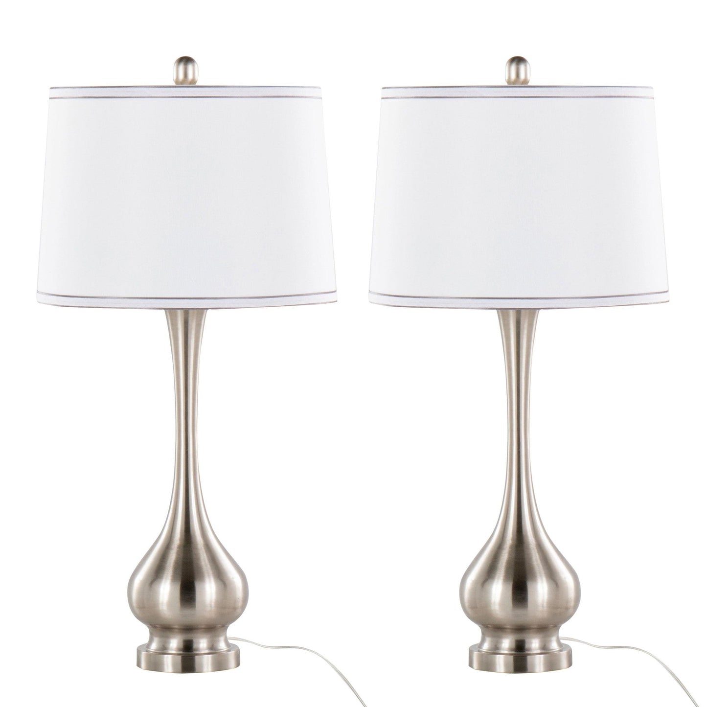 Majestic Office Furniture 28" Metal Table Lamp - Set of 2