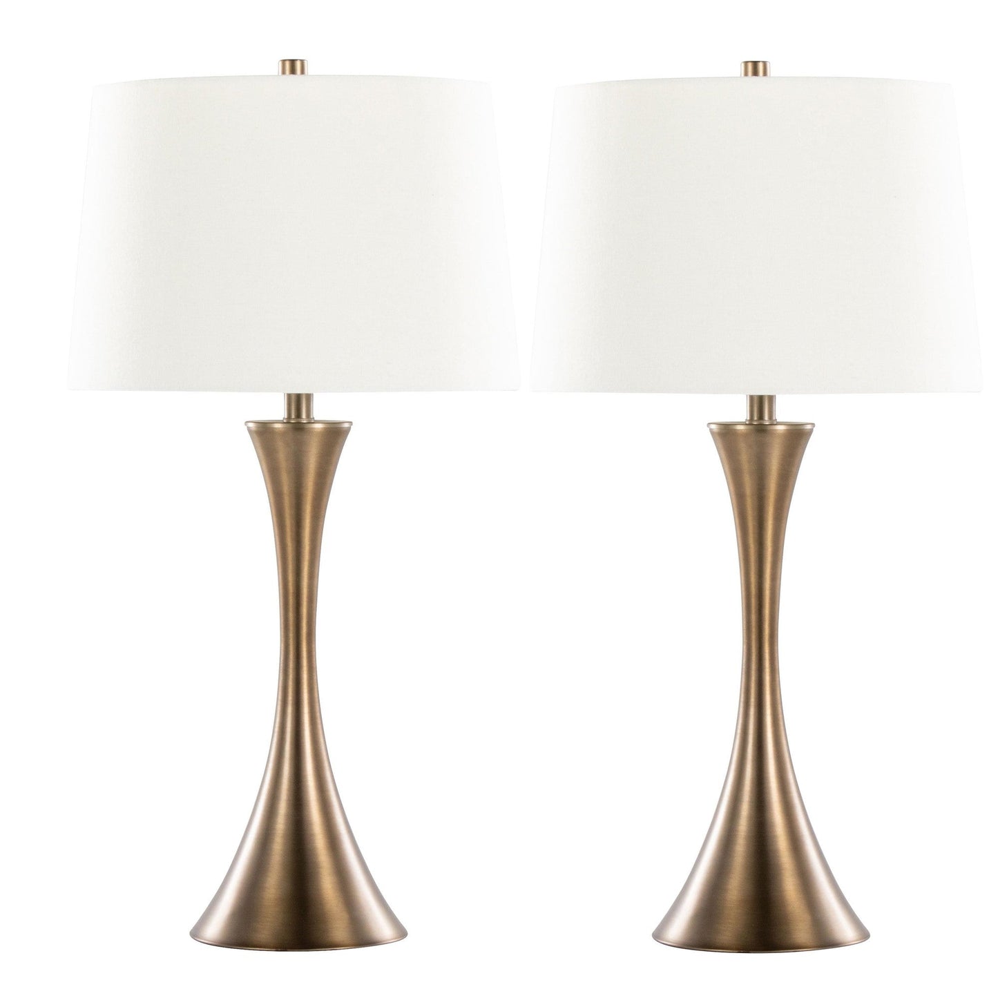Majestic Office Furniture 29" Metal Table Lamp - Set of 2