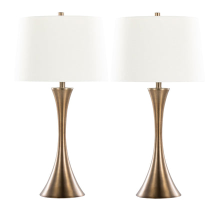 Majestic Office Furniture 29" Metal Table Lamp - Set of 2
