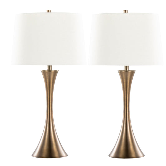 Majestic Office Furniture 29" Metal Table Lamp - Set of 2