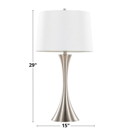 Majestic Office Furniture 29" Metal Table Lamp - Set of 2