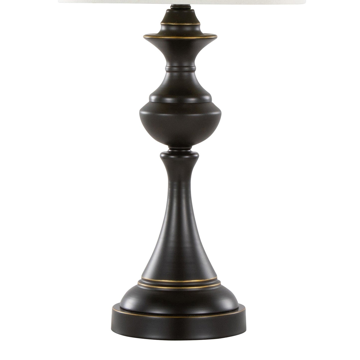 Majestic Office Furniture 29" Metal Table Lamp with Usb - Set of 2