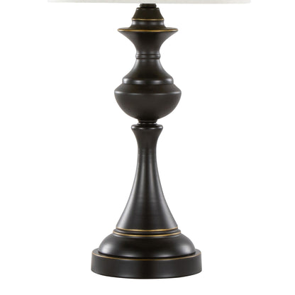 Majestic Office Furniture 29" Metal Table Lamp with Usb - Set of 2
