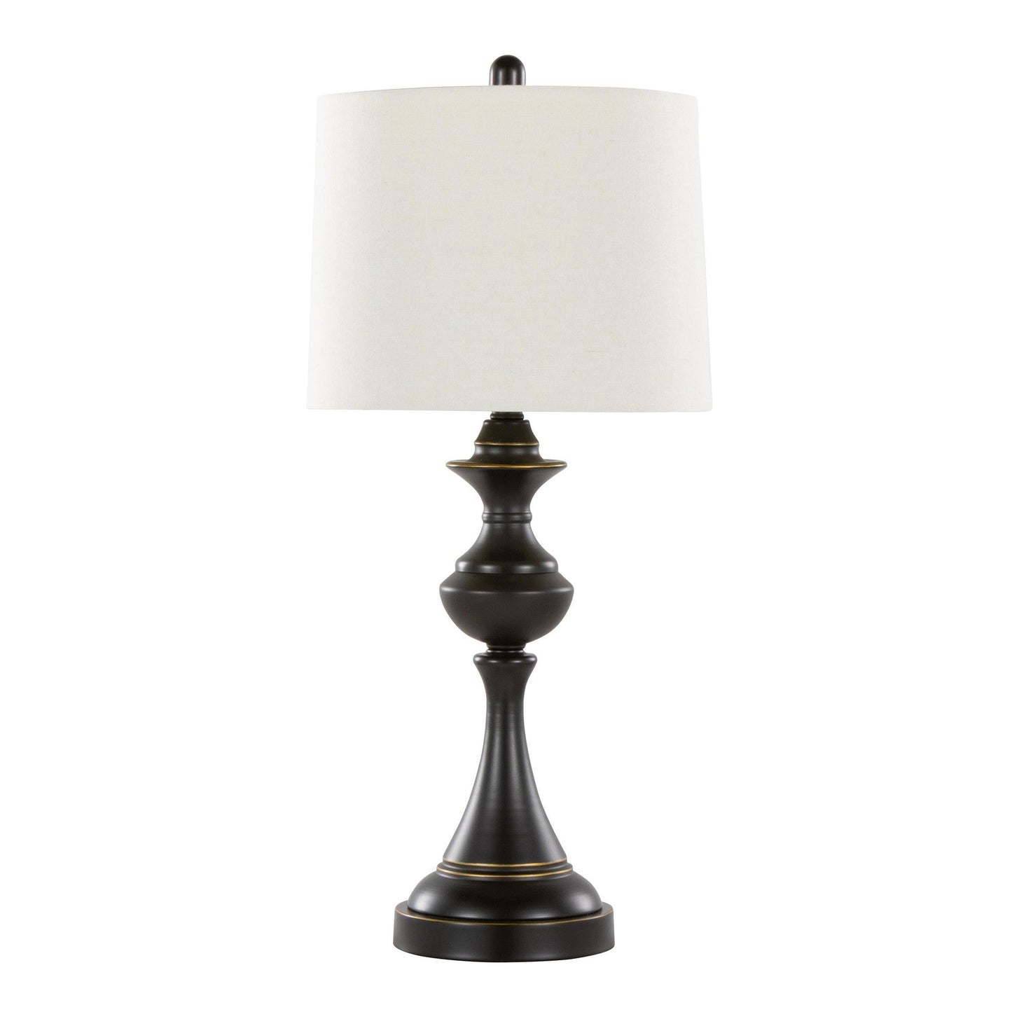 Majestic Office Furniture 29" Metal Table Lamp with Usb - Set of 2
