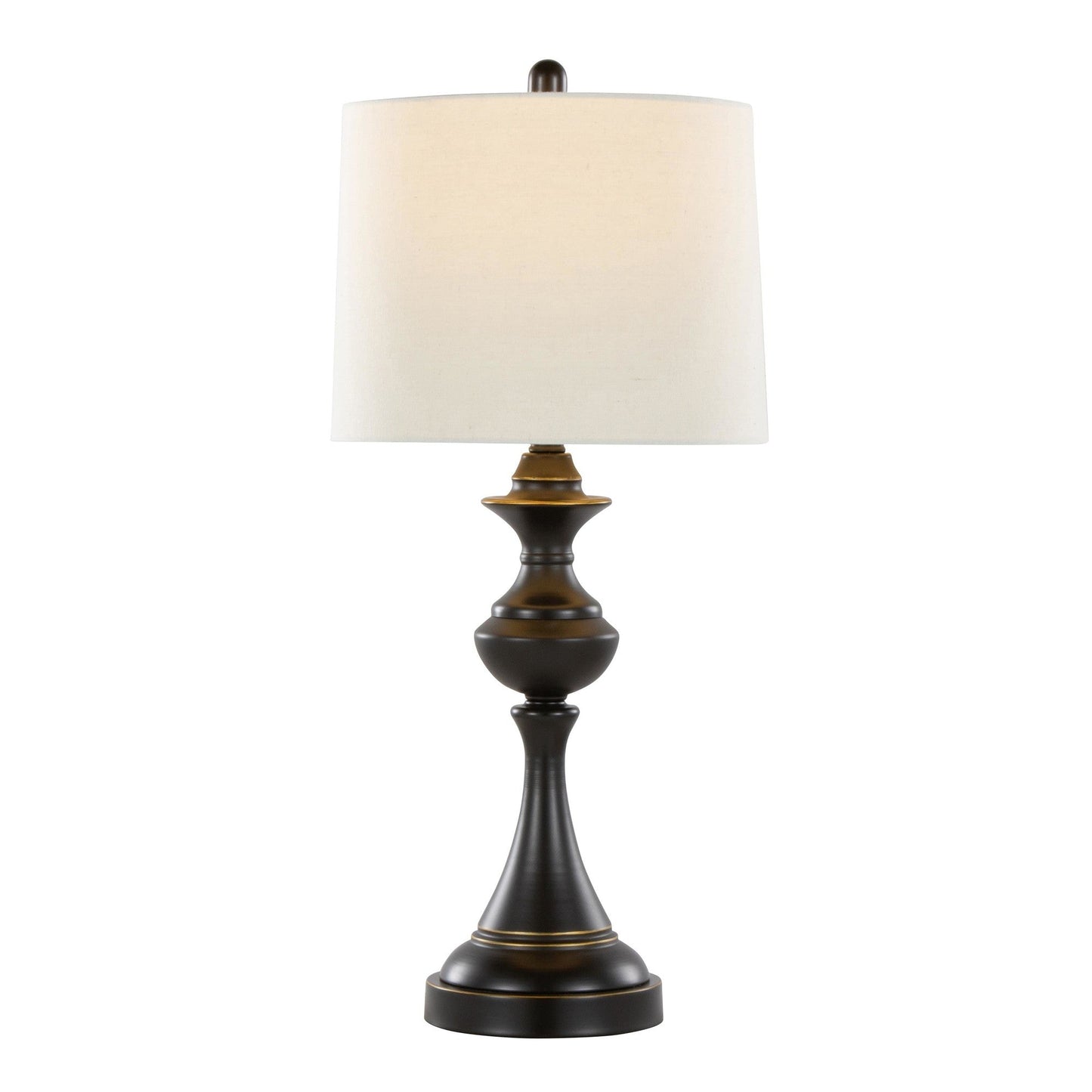 Majestic Office Furniture 29" Metal Table Lamp with Usb - Set of 2