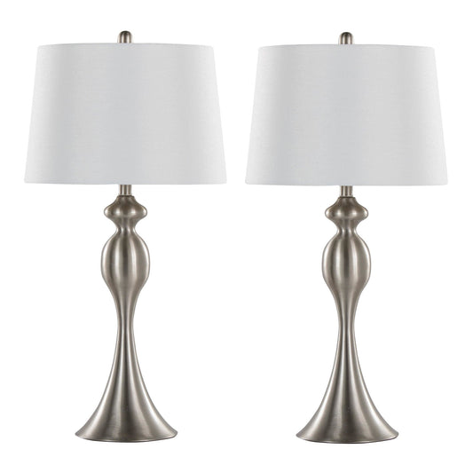 Majestic Office Furniture 30" Metal Table Lamp - Set of 2