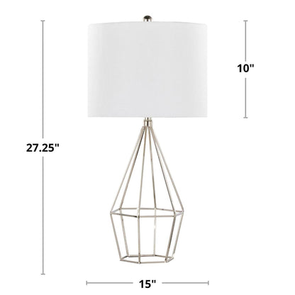 Majestic Office Furniture 27" Metal Table Lamp - Set of 2