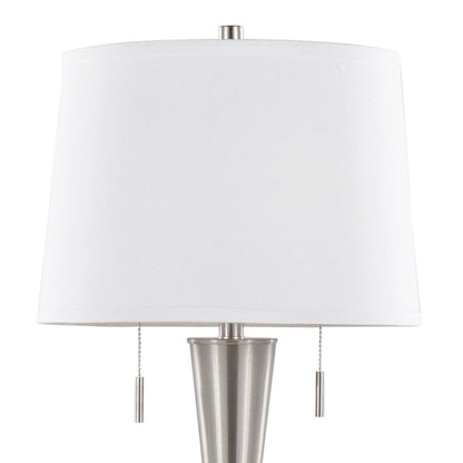Majestic Office Furniture 30" Metal Table Lamp with Usb - Set of 2