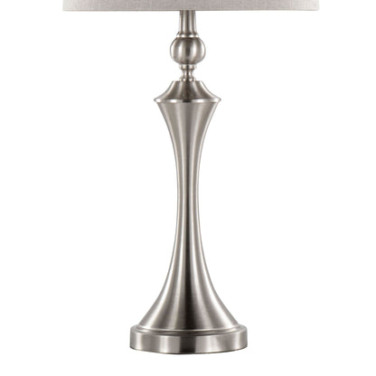 Majestic Office Furniture 30" Metal Table Lamp with Usb - Set of 2