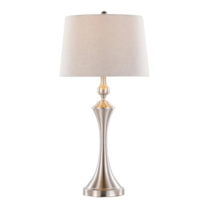 Majestic Office Furniture 30" Metal Table Lamp with Usb - Set of 2